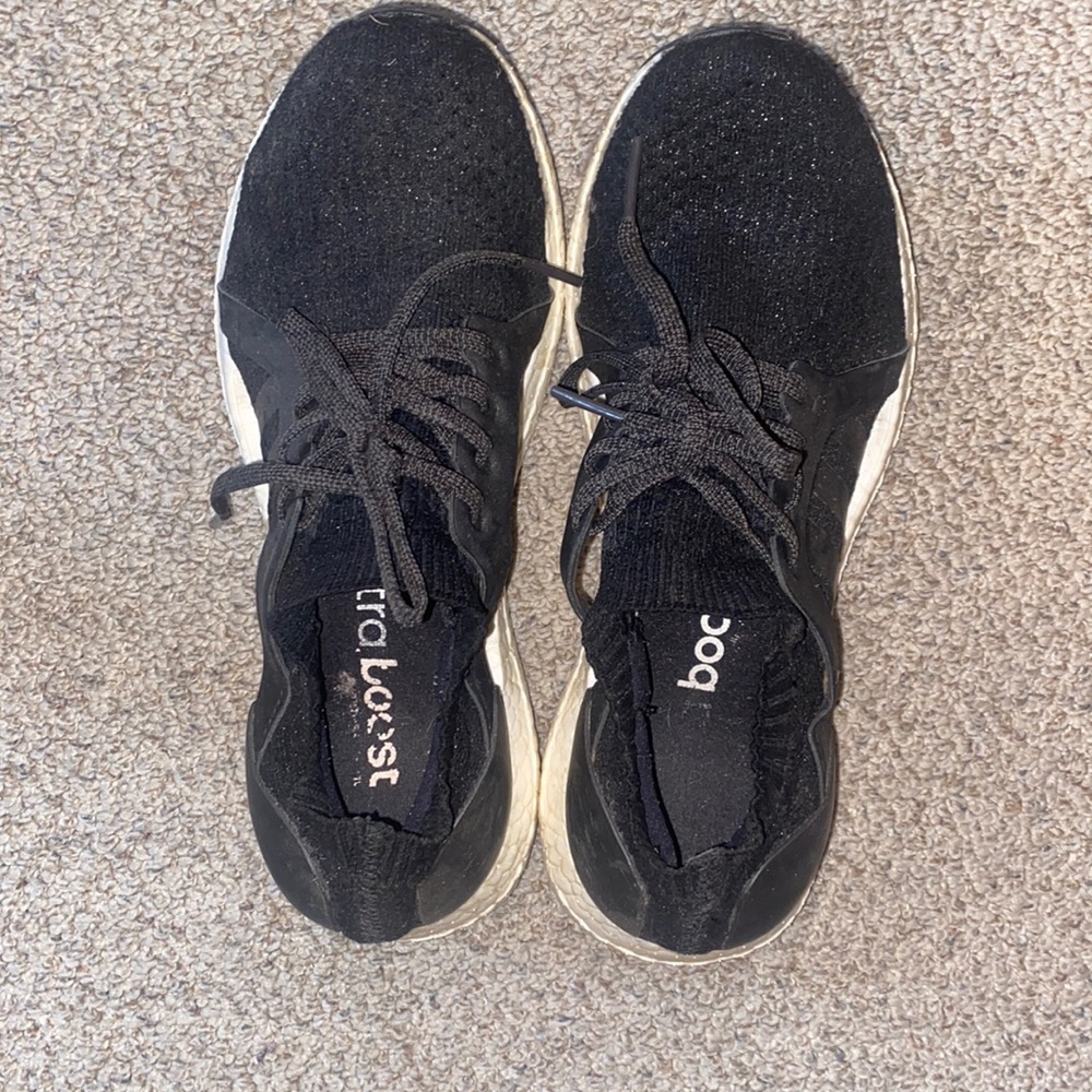 Adidas ultraboost black size 8 worn 2x